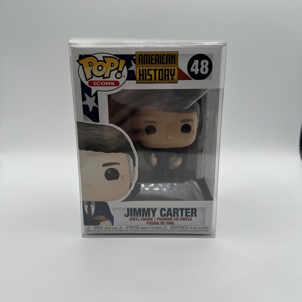 Funko Pop Icons American History President Jimmy Carter Pop #48 New In Boxโ